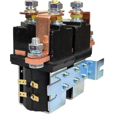 Imagem de XYZIL Contator Solenóide De Reversão Sw202 400A Compatível Com Carrinho De Golfe Elétrico De Alta Resistência Albright Para Movimentação De Materiais Em Veículos Elétricos (24 V)