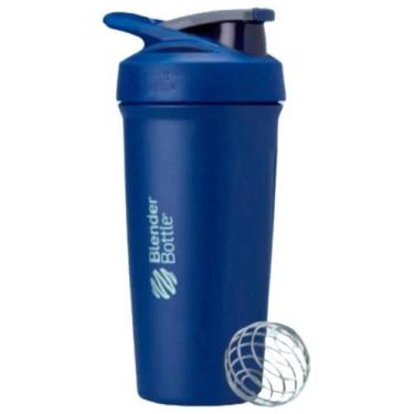 Imagem de Coqueteleira Blender Bottle Strada Stainless Termica 710 ML, Azul, 710