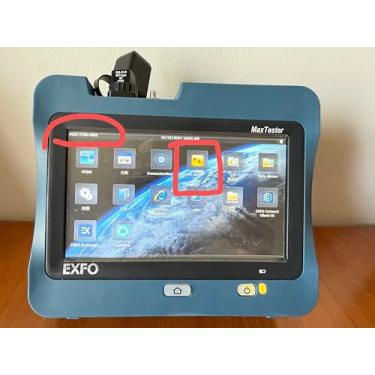 Imagem de EXFO OTDR MAX-730D-SM8 + opção VPM2X incluindo módulo OTDR + função IOLM + medidor de energia + VFL, 1310/1550 nm, teste ao vivo de 1625 nm 39/38/39db conector adaptador SC/APC