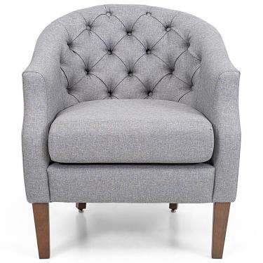 Imagem de Poltrona Herval Milos Cinza