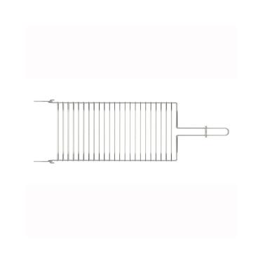 Imagem de Grelha Plana Churrasco Em Inox 72,5 X 23,3 Cm - Tramontina