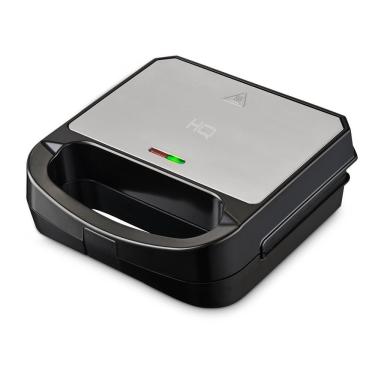 Imagem de Sanduicheira e Grill HQ 750W Antiaderente Inox HQ-SG001