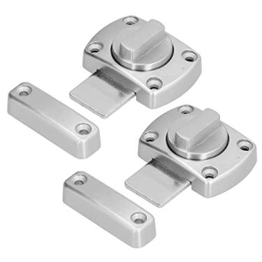 Imagem de Travas de Porta do Sótão, 2pcs Espessados ​​de Alta Dureza Liga de Zinco Anti -fivela de Porta de Travamento Com Articulações de Juntas Rosqueadas Bloqueio de Janela Bloqueio para, de Estimação, do