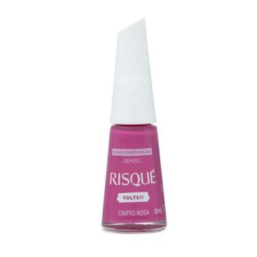 Imagem de Esmalte Risqué 8 ml Cripto Rosa