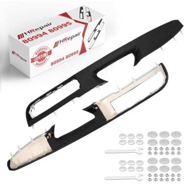 Imagem de HRepair Reparo de braço da porta dianteira, serve para Chevrolet Silverado Suburban Tahoe Avalanche & GMC Sierra Yukon 2010-2014, lado do motorista + passageiro (L+R), 80994 80995