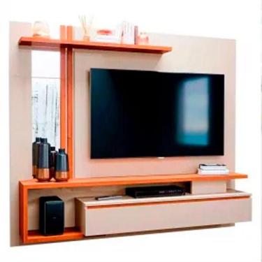Imagem de Painel para TV até 60 Polegadas 1 Porta 100% MDF Treviso Permóbili Off