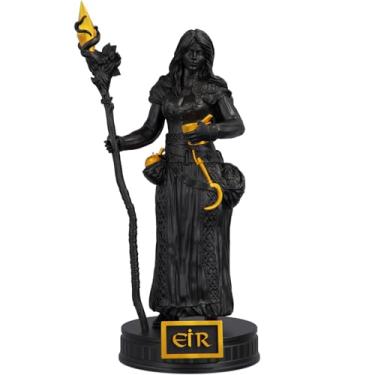Imagem de Estátua Imagem Deusa Eir Mitologia Nórdica (Cor Aurum Noctis)