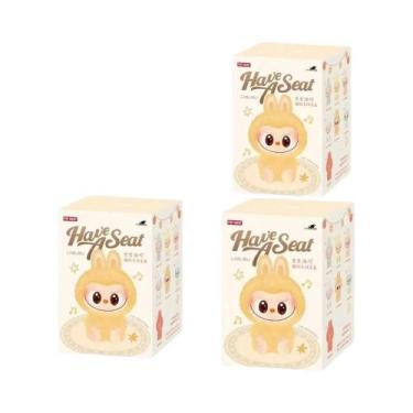 Imagem de Conjunto De Brinquedos Popmart Labubu Monsters Blind Box Da Moda 6pcs 