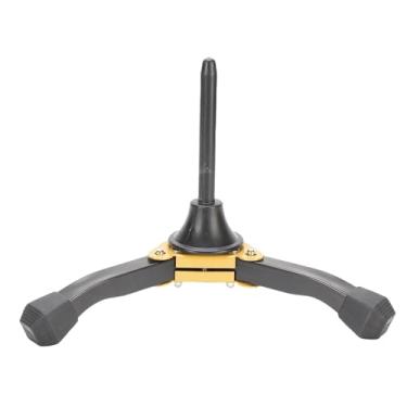Imagem de Asixxsix Suporte de Saxofone Reto, Ferro Dobrável de Clarinete Tripod Stand Portátil Oboe Flauta Trompete para Ensaios e Performances Musicais, Acessórios para Instrumentos
