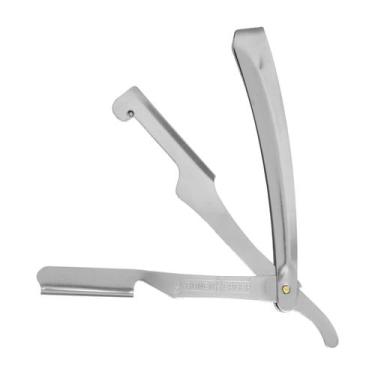 Imagem de Navalhete Inox para Barbear 1/2 Lâmina - Bohnenberger