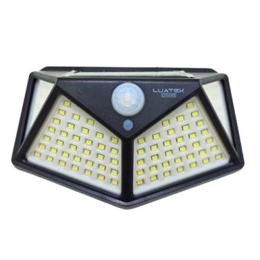 Imagem de Arandela 100 Leds com Carregador Solar BK-100 - Genérico