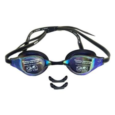 Imagem de Óculos de Natação Speedo Revo Mr Black Revo Gold