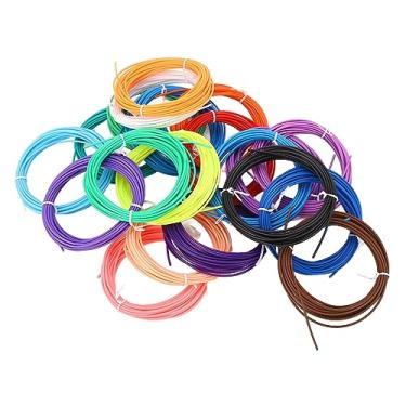 Imagem de Hilitand 20 Cores Caneta de Impressão 3D Consumível, Super Mole Bolha Sem Entupimentos Delicados, Material PCL para Artesanato, DIY, Desenhos Infantis