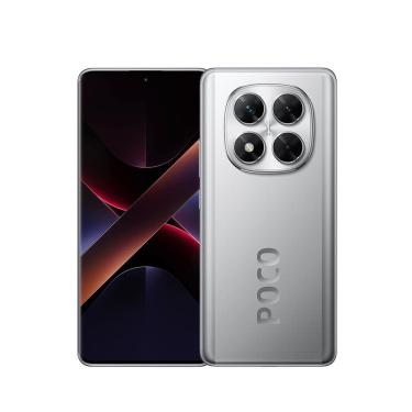Imagem de Smartphone Xiaomi Redmi Poco X7 5G Prata 256GB, 8 GB + 8 GB RAM, Tela 6,67” e Processador MediaTek Dimensity 7300-Ultra
