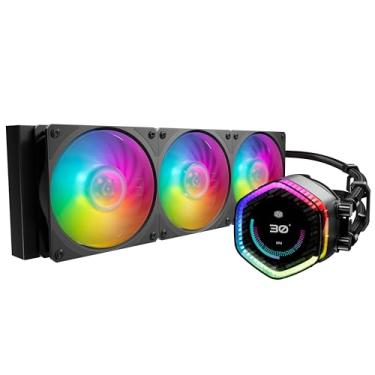 Imagem de Cooler Master MasterLiquid 360 Ion - Refrigerador Líquido com Tela LCD de 2,1 Polegadas - Sistema de Resfriamento Líquido para Computador - Compatível com Computador