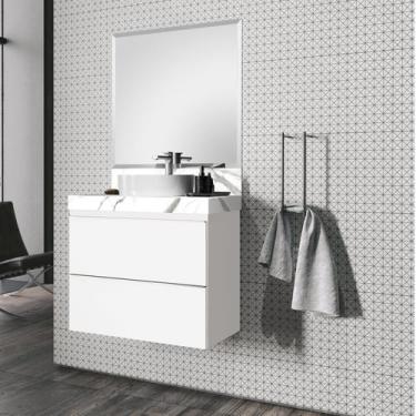 Imagem de Lavatório em Porcelanato 80cm para Cuba de Apoio - Blu