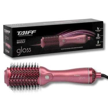 Imagem de Escova Secadora Taiff Gloss Rose Bivolt, Bivolt