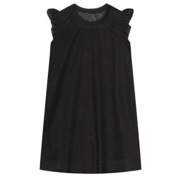 Imagem de Vestindo Infantil com Sobreposição Select Preto, 4, Preto