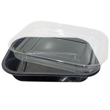 Imagem de Embalagem Forneável com Tampa 800ml G240 Galvanotek c/25 un