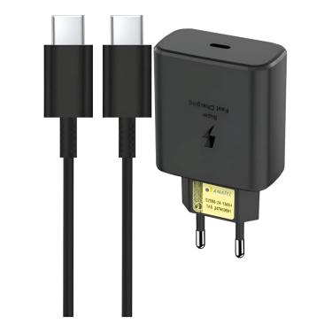 Imagem de Carregador Parede USB-C Turbo Fast Charge Para Celular Preto