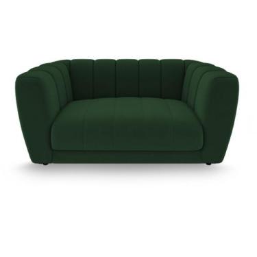 Imagem de Caminha Casinha Cães Gato Pet Mini Poltrona Meg Veludo Verde - Loja Sh