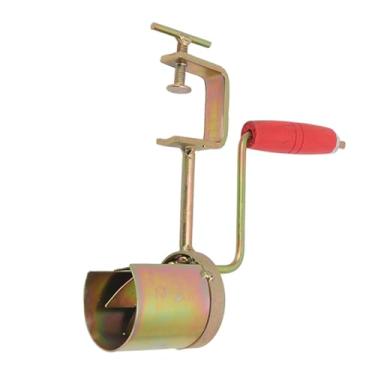 Imagem de Debulhador De Milho De Manivela, Debulhador De Milho Manual Descasque Eficiente Fixação Firme Cabo De Madeira Confortável Descascador De Milho Manual