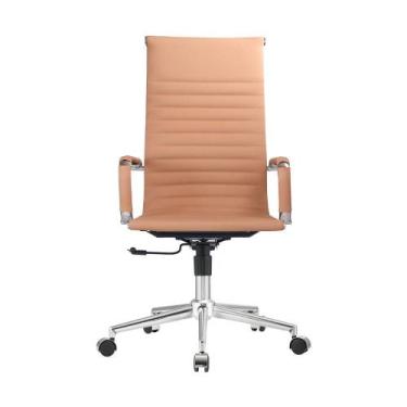 Imagem de Cadeira Presidente material ecológico para Escritório - Fratini E, Car