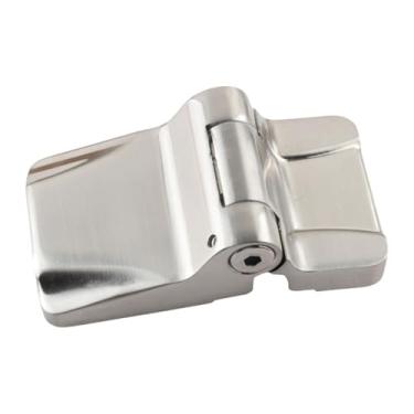 Imagem de Ioensy Dobradiças hidráulicas para divisórias de banheiros públicos, fácil instalação e conexão de hardware, 115x65 Mm