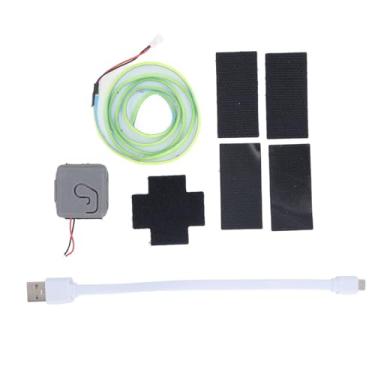 Imagem de LED Light Strip for Avata Drone Alto brilho Brilho flexível Aviso de vôo anti -colisão tiras emissoras de luz colorida resistente ao clima Silicone 3D Impressão (Verde)