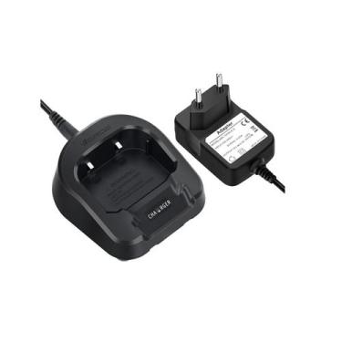 Imagem de Kit Carregador 10v Com Base Para Rádio Baofeng Uv-82 - Verde