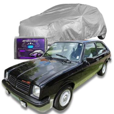 Imagem de Capa Para Cobrir Carro Chevete Hatch Impermeável Com Forro Central - A