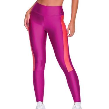Imagem de Legging Fitness Selene 24613.001 Cintura Alta, Pink, G
