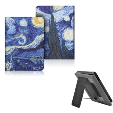 Imagem de Capas para 6" Kindle 10ª Geração 2019 e Kindle 8ª Geração 2016, PU Estojo caso vertical em pé com ativação/repouso automático e alça de mão(Modelo: J9G29R/SY69JL) (10)