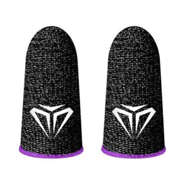 Imagem de Luvas De Dedo Respiráveis antiderrapantes Luminosas Para PUBG Gaming M