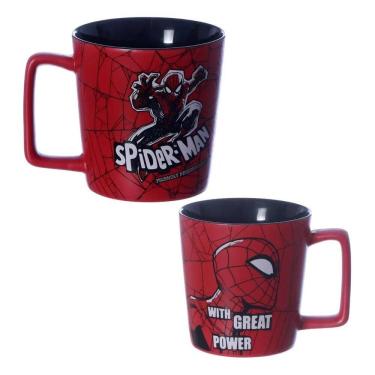 Imagem de Caneca Buck Spider-Man Great Power Marvel 400ml ZonaCriativa