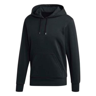 Imagem de adidas Moletom masculino de lã, Preto/branco, P