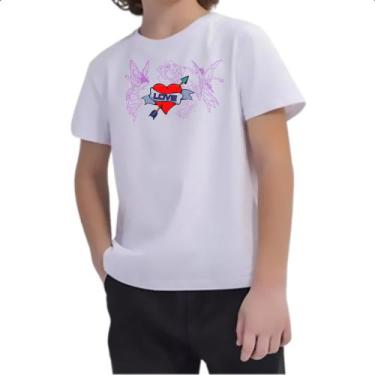 Imagem de Camiseta Infantil Angels love - Alearts, 8