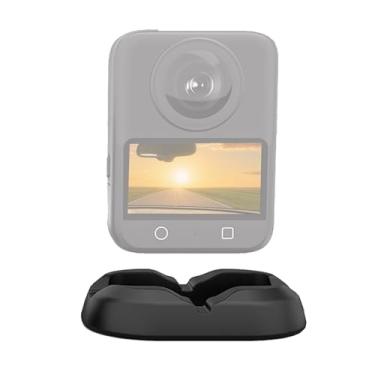 Imagem de PULUZ Suporte de carro para DJI Osmo 360, suporte de base antiderrapante para painel Osmo 360 Suporte de carregamento vertical seguro no carro, suporte de carregamento vertical estável para vlogging