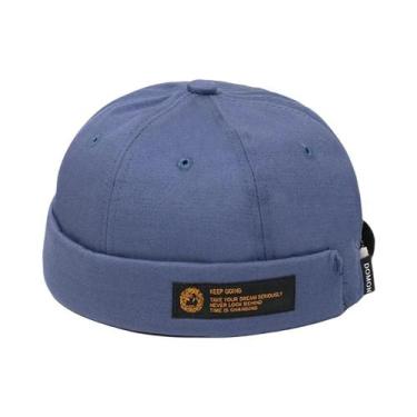 Imagem de Gorro Unissex De Veludo Cotelê Ajustável Sem Aba, Estilo Hip Hop, Stre