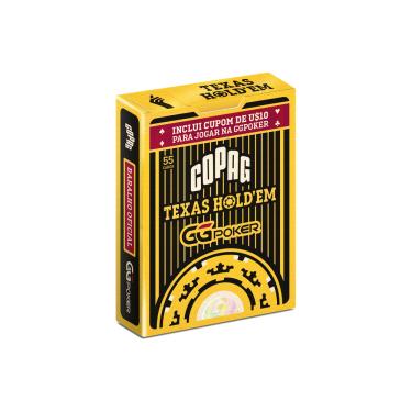 Imagem de Baralho Texas Hold`em Preto GG Poker + Cupom de US$10 para GGPoker