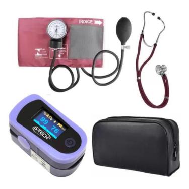 Imagem de Kit Academico De Enfermagem E Fisioterapia - G-Tech, vinho