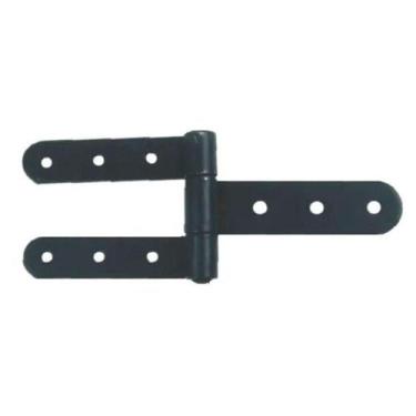 Imagem de Dobradiça de Porteira de Aço Pintada Dupla - LASSANE