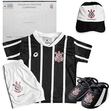 Imagem de Kit Bebê Corinthians 4 Peças Oficial - Torcida Baby