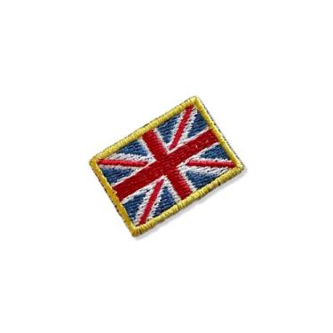 Imagem de BP0001-031 Bandeira Reino Unido Patch Bordado 3,8x2,5cm - BR44