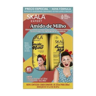 Imagem de Kit Shampoo 325ml + Condicionador 200ml Skala Amido de Milho