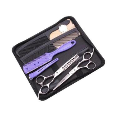 Imagem de Tesoura Profissional De Cabeleireiro 6.0 440C Ferramentas De Barbeiro 