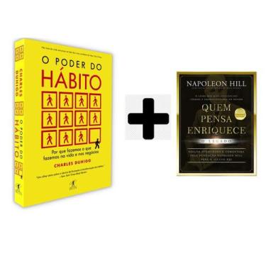 Imagem de Kit Livros físico, O Poder Do Hábito + Quem Pensa Enriquece, o Legado,
