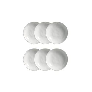 Imagem de Conjunto de Pratos Fundos Porto Brasil Bio New White 1,1 litros – 6 Peças