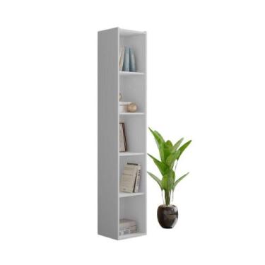 Imagem de Estante Livreiro Organizador Multiuso Para Escritório Janaína Branco- 