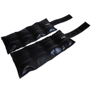 Imagem de Par de Caneleiras Tornozeleira Academia Ginástica 3,0kg - OUTRAS MARCA